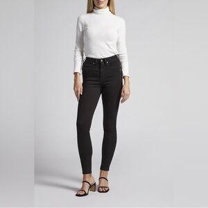 Silver Jeans Black High Note Skinny Jeans
